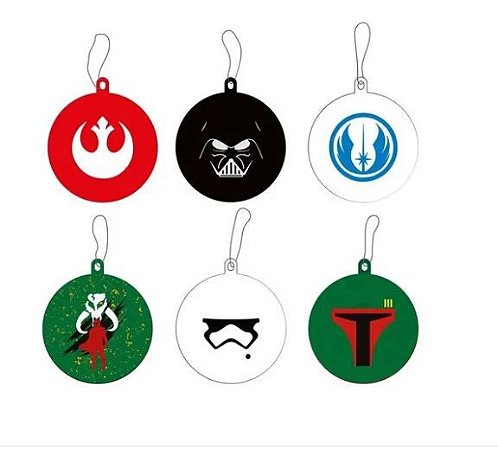 Enfeites de Árvore de Natal Star Wars PD54