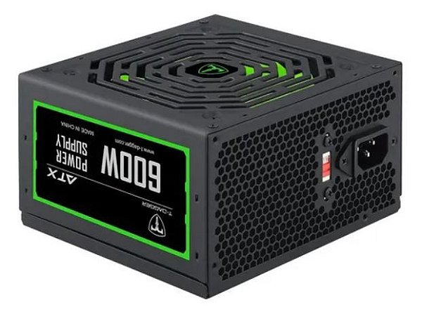 Fonte T-Dagger 600W, Bivolt, T-TPS202