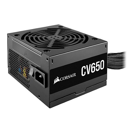 Fonte Corsair CV650 650W, 80 Plus Bronze, CP-9020236-BR