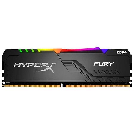 Memória RAM HyperX Fury RGB, 8GB, DDR4, 2666MHz, CL16, HX426C16FB3A/8