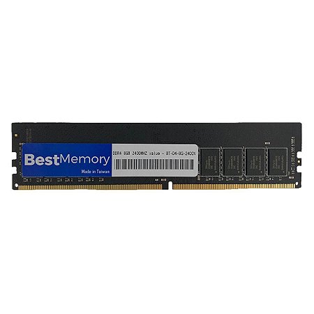Memória RAM Best Memory 8gb DDR4, 2400MHz, Udimm