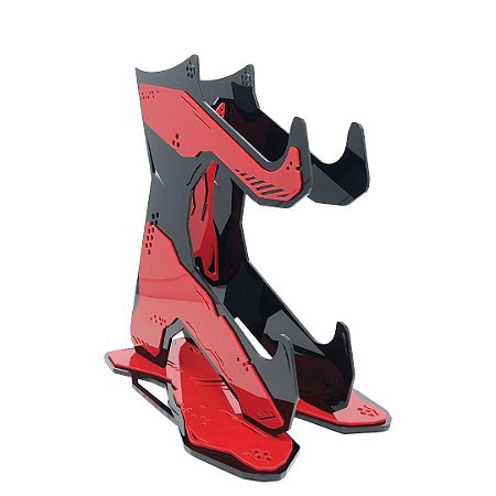 Suporte para Headset e 2 Controles X-Force Vermelho