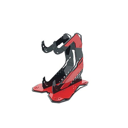 Suporte para 2 Controles Scorpion Vermelho
