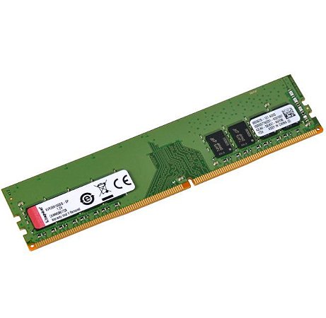 Memória RAM Kingston 8GB DDR4, 2666MHz, CL19, KVR26N19S8/8
