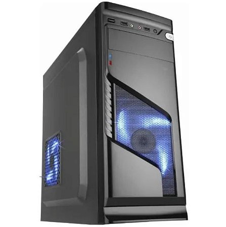 Gabinete Kmex Solid Snake CG-02R6, Preto