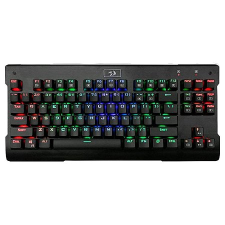 Teclado Gamer  Mecânico Redragon Visnu, RGB, Switch Outemu Blue, ABNT2