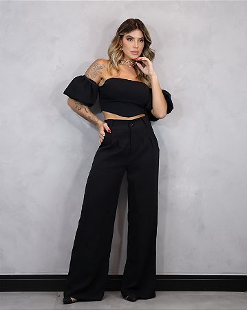 Cropped Manguinha Bufante Cores