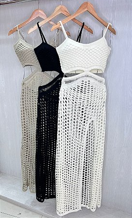 Vestido Tricô Búzios Cores