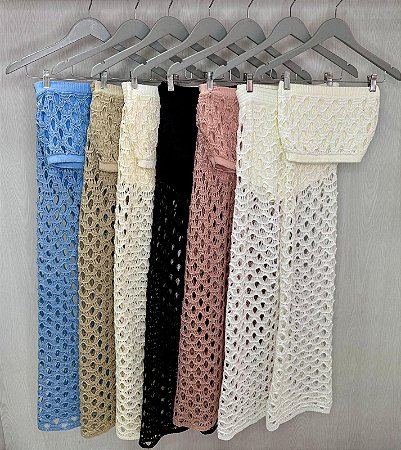 Conjunto Tricô Maragogi Cores