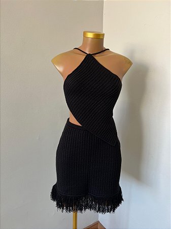 Conjunto Trico Cropped e Saia Cores
