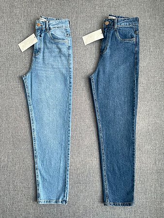 Calça Jeans Mom Cores