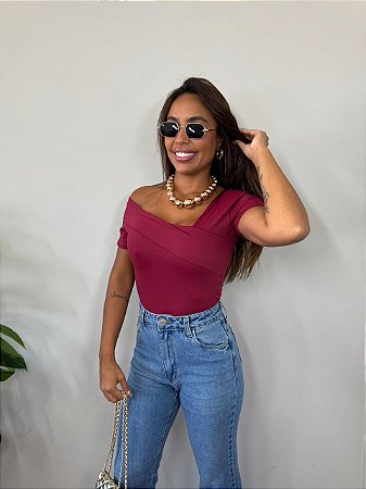 Body Manguinha Ombro A Ombro Cores