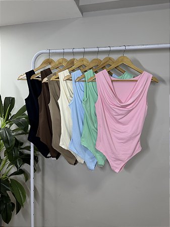 Body Decote Degradê Cores