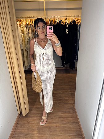 Vestido Tricô Búzios Cores