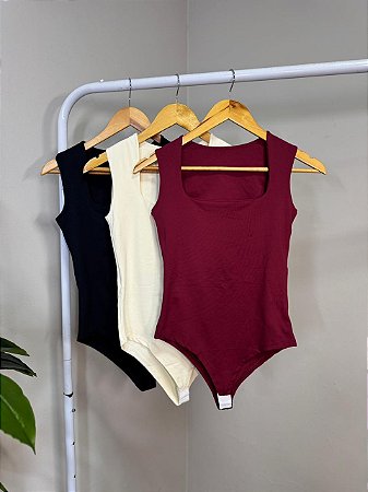 Kit 3 Bodies Alça Grossa