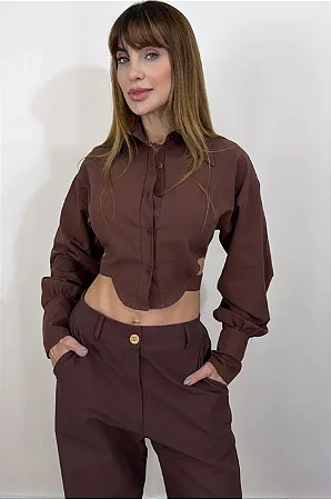 Cropped Linho Cores