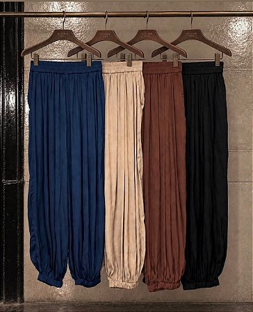 Calça Alladin Seda Cores