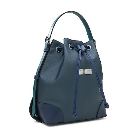 BOLSA SACO AZUL MARINHO LISA