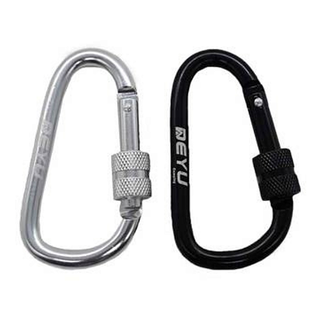 MOSQUETAO DE ALUMINIO DEYU 2PC