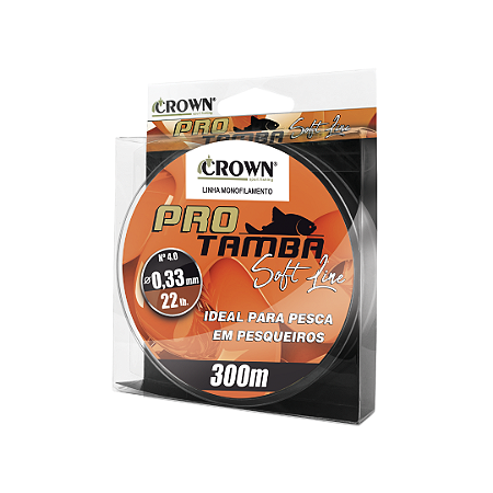Linha Monofilamento Pro Tamba Laranja - 300m