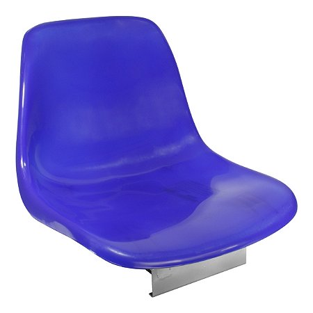 Cadeira para barco concha giratória jogá - azul