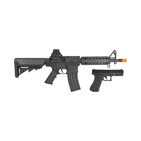 KIT AIRSOFT ROSSI RIFLE VIGOR M4A1 MOLA 6MM + V307 MOLA 6MM