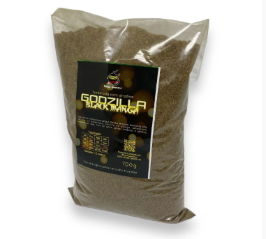Massa Japonesa godzilla black manga 700g