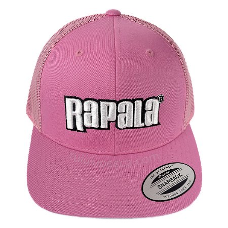 BONÉ RAPALA CLÁSSICO ROSA COM TELA