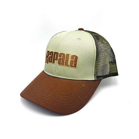 BONÉ RAPALA CAMUFLADO COM TELA