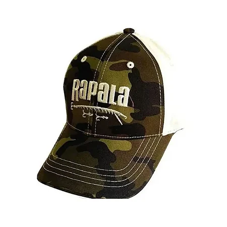 BONÉ RAPALA LOGO VERDE CAMUFLADO