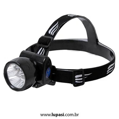 Lanterna de cabeça NTK recarregável com LEDs super brilhantes e foco com ajuste Fenix