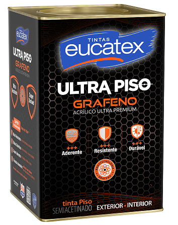 Tinta Eucatex Ultra Piso Grafeno 18l - Cores