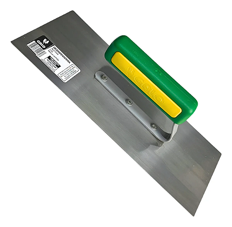 Desempenadeira Aço Inox Lisa Massa 12x29 Cm - Galo 113/00