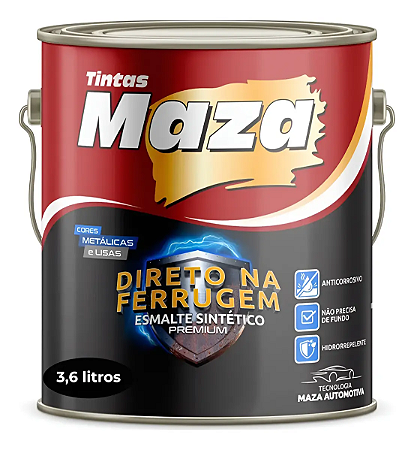 Esmalte Sintético Direto no Ferrugem Tinta Oleo Maza