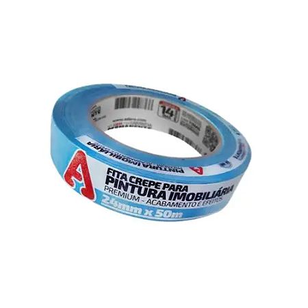 Fita Crepe Azul Adere de Alta Performance para Pintura Imobiliária e Acabamento Profissional