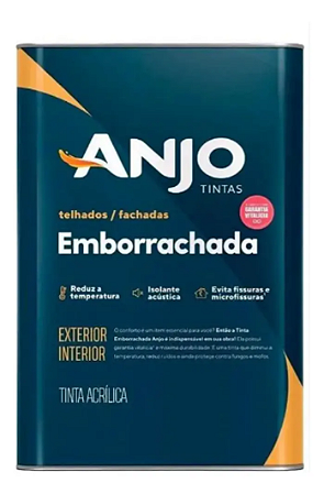 Tinta Emborrachada Anjo para Paredes Fosco 18L