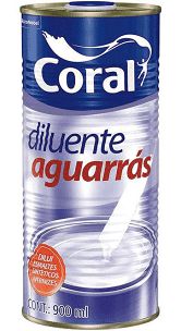 Aguarrás Complementos Transparente 900Ml Coral