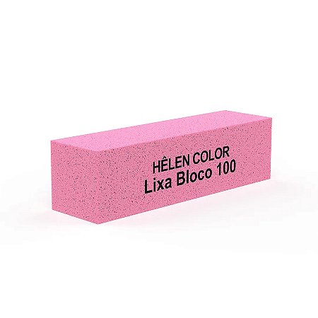 Lixa Bloco Polidora Unhas Colorida Helen Color