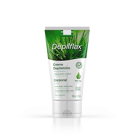 Creme Depilatório Depilflax Corporal Aloe Vera 100gr