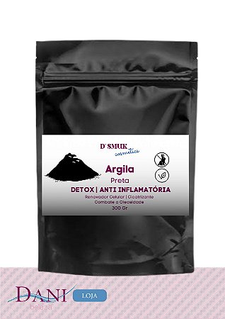 Argila Preta D'Smuk 300gr