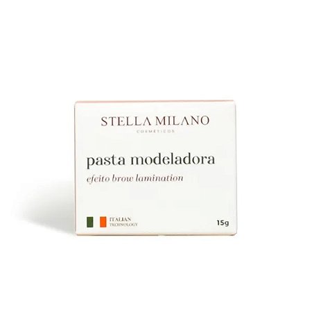 Pasta Modeladora Efeito Brow Lamination Stella Milano 15gr