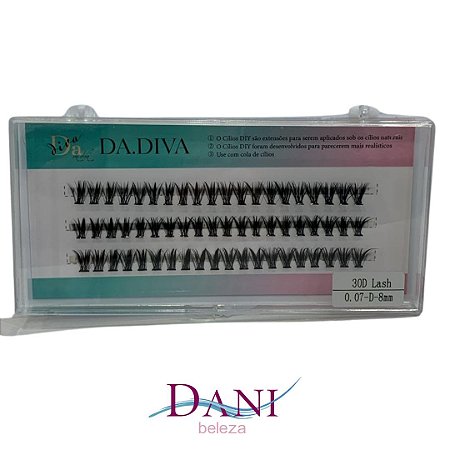 Cílios Tufo Da Diva 30P 0,07D