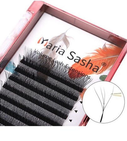 Cílios Maria Sasha 5D W 0,07 M Mix 8-14mm