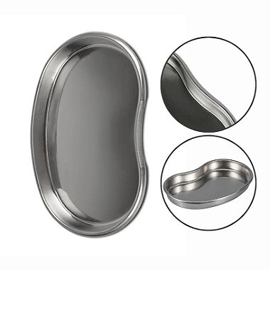 Cuba Rim Bandeja Aço Inox M