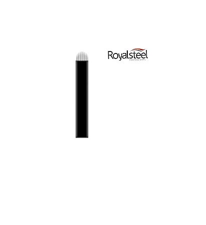 Lâmina Flex Royal Steel Ultra Blade 14U Pontas 0,18mm