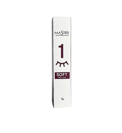Soft Master Lifting de Cílios Pro-Curl Passo 01 7gr
