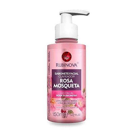 Sabonete Facial Rosa Mosqueta Rubiginosa Rubinova 150ml