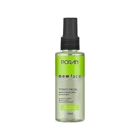 Tonico Facial Anti Oleosidade New Face Poran 120ml