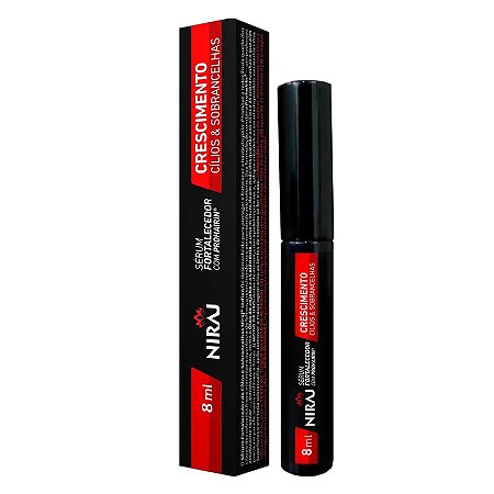 Sérum para Crescimento de Cílios e Sobrancelhas Niraj 8ml