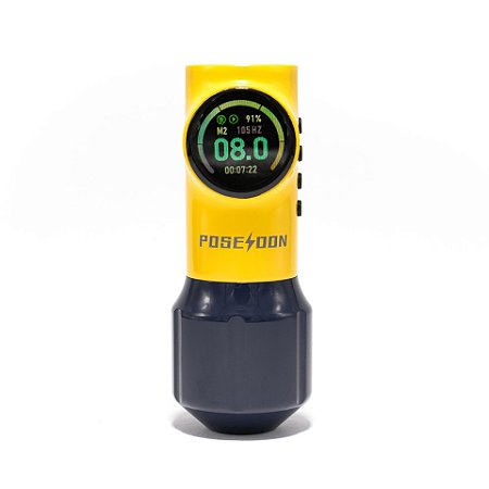 Pen Poseidon Lucius Amarelo/Azul